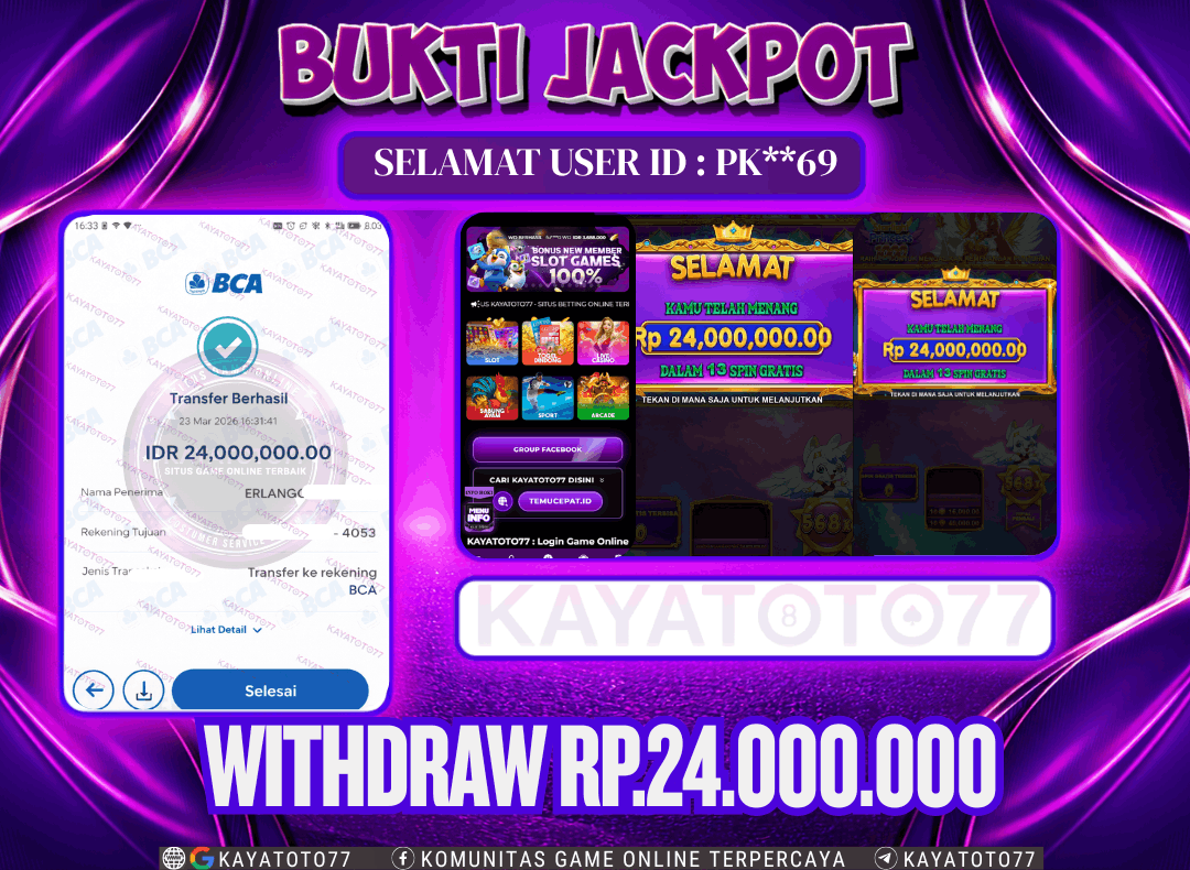 KAYATOTO77 - Bukti Jackpot Besar Di KAYATOTO77 Dalam Permainan PRAGMATIC PLAY  - STARLIGHT PRINCESS X 1000