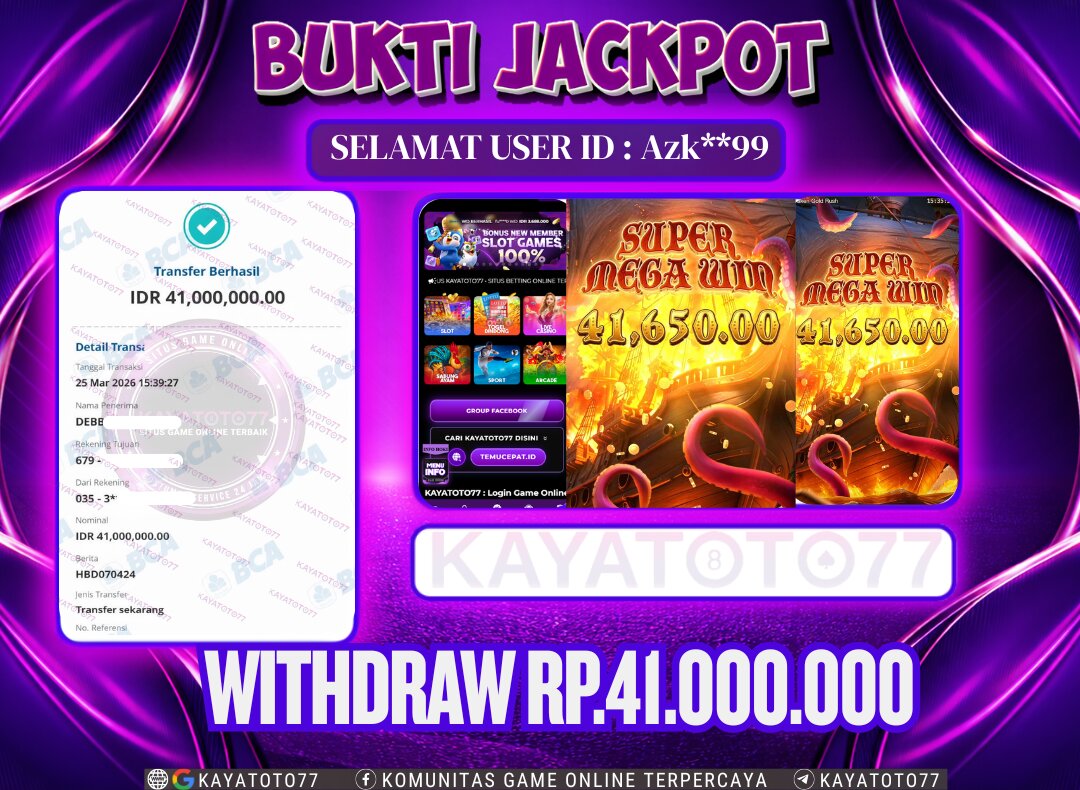 KAYATOTO77 - Bukti Jackpot Besar Di KAYATOTO77 Dalam Permainan PG SOFT  - KRAKEN GOLD RUSH